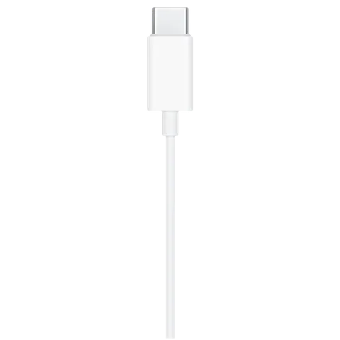 Apple EarPods Wired Earphones with Mic (USB-C Connector, In Ear, White)