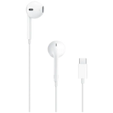 Apple EarPods Wired Earphones with Mic (USB-C Connector, In Ear, White)