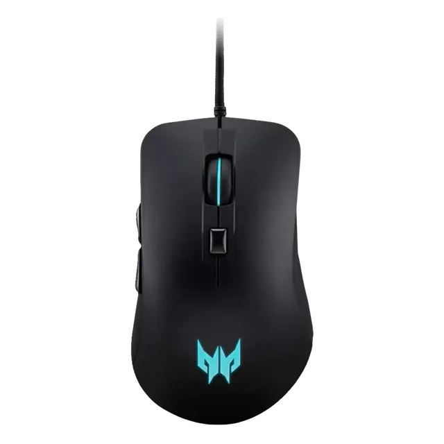 acer Predator Cestus 310 Wired Optical Mouse with 4 Preset Color Settings (4200 DPI, 10 Million Clicks, Black)