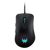 acer Predator Cestus 310 Wired Optical Mouse with 4 Preset Color Settings (4200 DPI, 10 Million Clicks, Black)