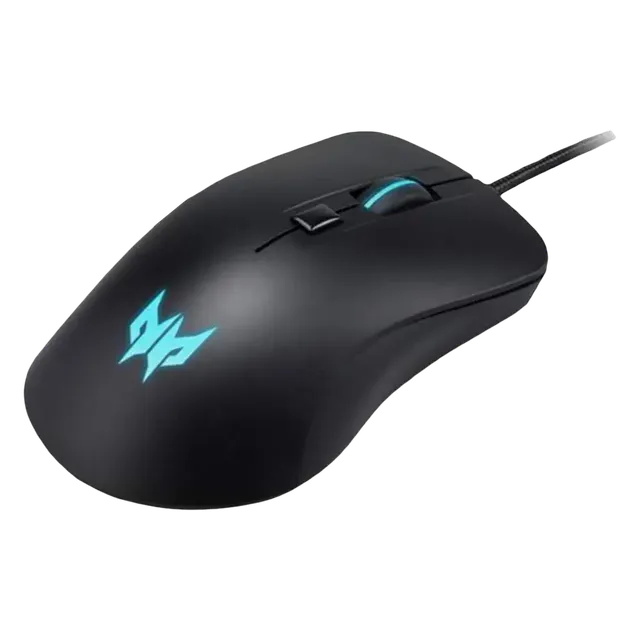 acer Predator Cestus 310 Wired Optical Mouse with 4 Preset Color Settings (4200 DPI, 10 Million Clicks, Black)