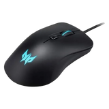 acer Predator Cestus 310 Wired Optical Mouse with 4 Preset Color Settings (4200 DPI, 10 Million Clicks, Black)