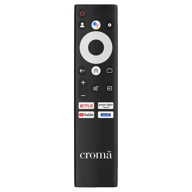 Croma 140 cm (55 inch) 4K Ultra HD LED Google TV with Bezel Less Display (55UGC024602, 2023 Model)