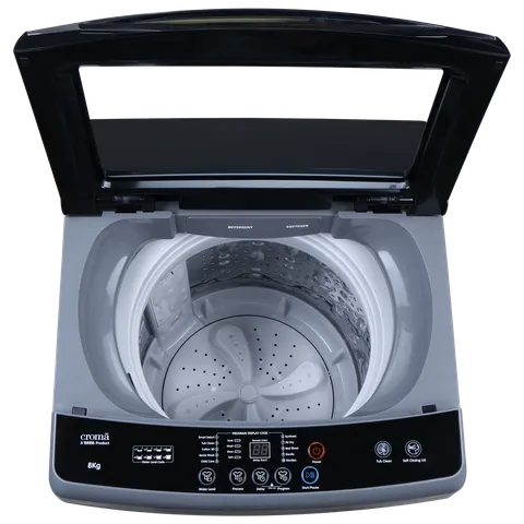 Croma 8 kg 5 Star Fully Automatic Top Load Washing Machine (CRLW080FAF264505, Pulsator Wash Technology)