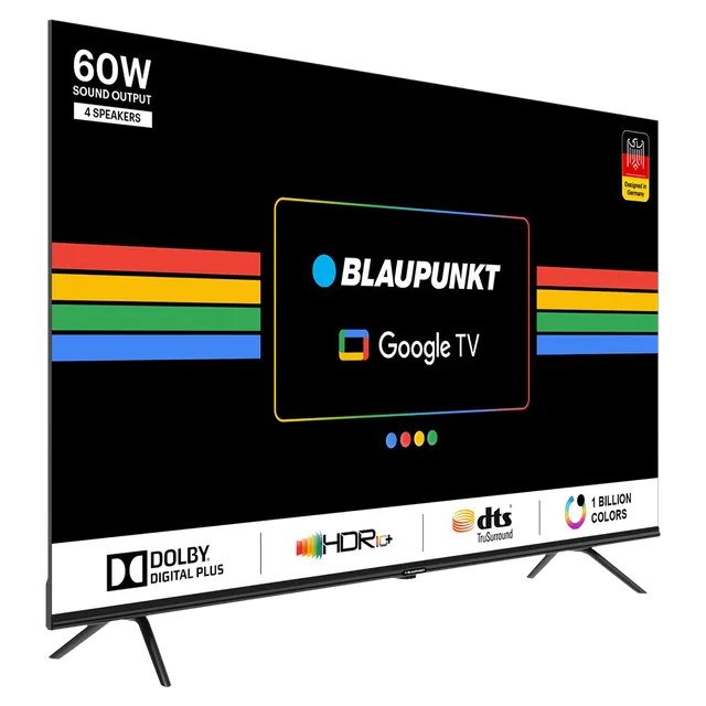 BLAUPUNKT CyberSound G2 139 cm (55 inch) LED 4K Ultra HD Google TV with Dolby Vision and Dolby Atmos