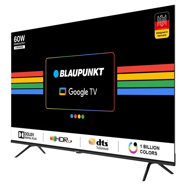 BLAUPUNKT CyberSound G2 139 cm (55 inch) LED 4K Ultra HD Google TV with Dolby Vision and Dolby Atmos