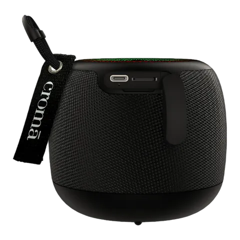 Croma 5W Portable Bluetooth Speaker (RGB Light, Black)