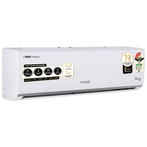 Croma 1 Ton 3 Star Inverter Split AC (Model: CRLA012IND283256)