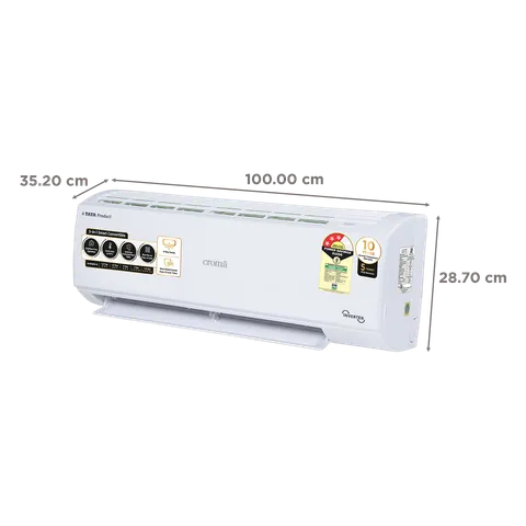 Croma 2 Ton 3 Star Inverter Split AC (Model: CRLA024IND170265)