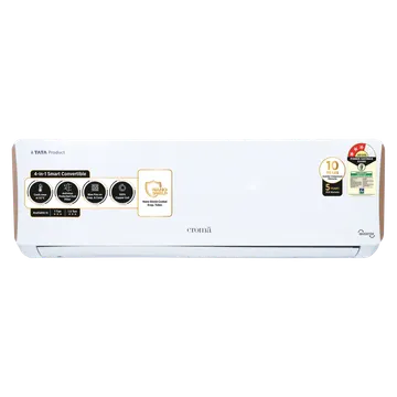 Croma 4 in 1 Convertible 1.5 Ton 3 Star Inverter Split AC with Dust Filter (2024 Model, Copper Condenser, CRLA018IND199454)