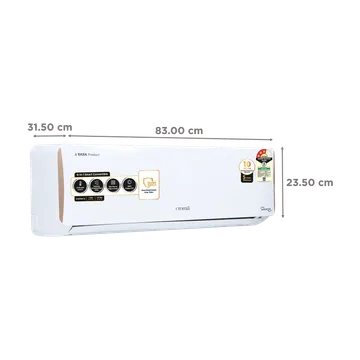 Croma 4 in 1 Convertible 1.5 Ton 3 Star Inverter Split AC with Dust Filter (2024 Model, Copper Condenser, CRLA018IND199454)