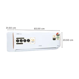 Croma 4 in 1 Convertible 1.5 Ton 3 Star Inverter Split AC with Dust Filter (2024 Model, Copper Condenser, CRLA018IND199454)