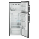 Liebherr Pure 245 Litres 2 Star Frost Free Double Door Refrigerator with Central Power Cooling (TCLbsB 2411, Black Steel)