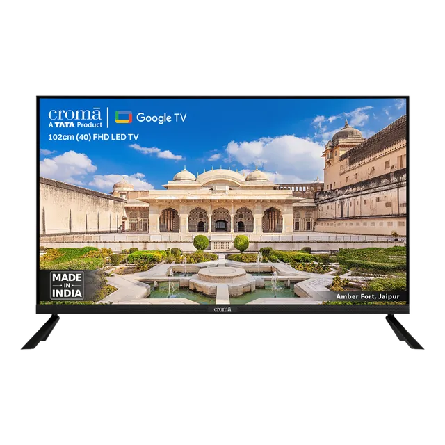 Croma 102 cm (40 inch) Full HD LED Smart Google TV with Dolby Audio