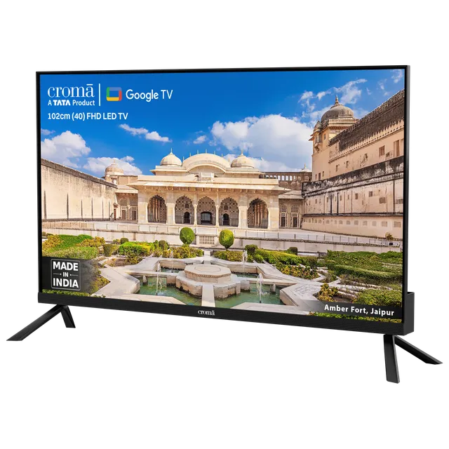 Croma 102 cm (40 inch) Full HD LED Smart Google TV with Dolby Audio