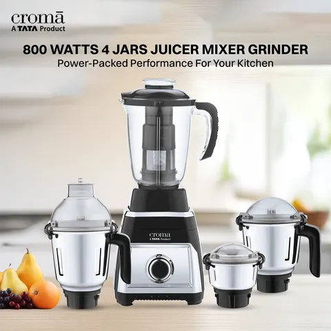 Croma 800W Mixer Grinder