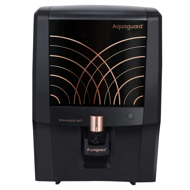 Aquaguard Enhance NXT 7L RO + UV Water Purifier with Active Copper Technology (Black)