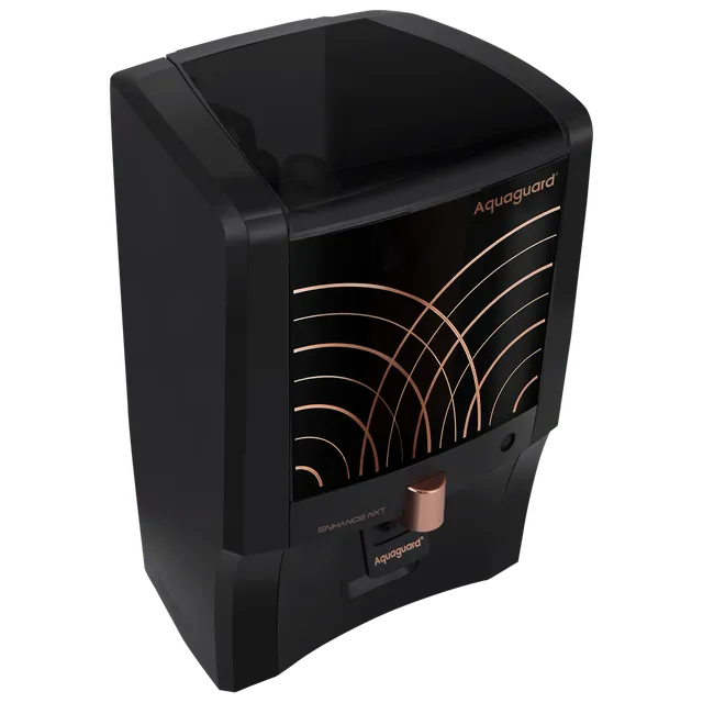 Aquaguard Enhance NXT 7L RO + UV Water Purifier with Active Copper Technology (Black)