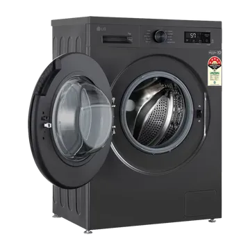 LG 7 kg 5 Star Wi-Fi Inverter Fully Automatic Front Load Washing Machine (FHB1207Z4M, Auto Restart, Middle Black)