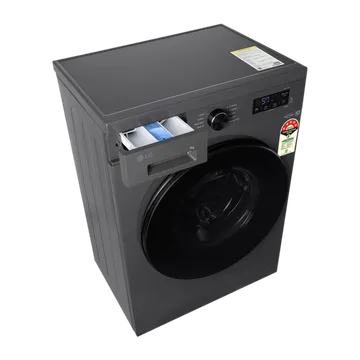 LG 7 kg 5 Star Wi-Fi Inverter Fully Automatic Front Load Washing Machine (FHB1207Z4M, Auto Restart, Middle Black)