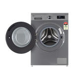 LG 8 kg Fully Automatic Front Load Washing Machine (FHB1208Z4P.APSQEIL, Platinum Silver)