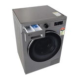 LG 8 kg Fully Automatic Front Load Washing Machine (FHB1208Z4P.APSQEIL, Platinum Silver)