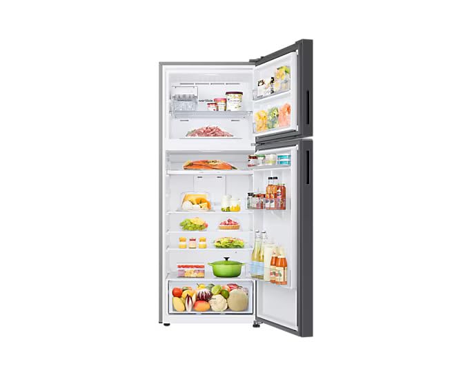 Samsung 465 Litres 2 Star Frost Free Double Door Smart Wifi Enabled Refrigerator with Easily Switch Modes (RT51DG682BB1TL, Black Matt)