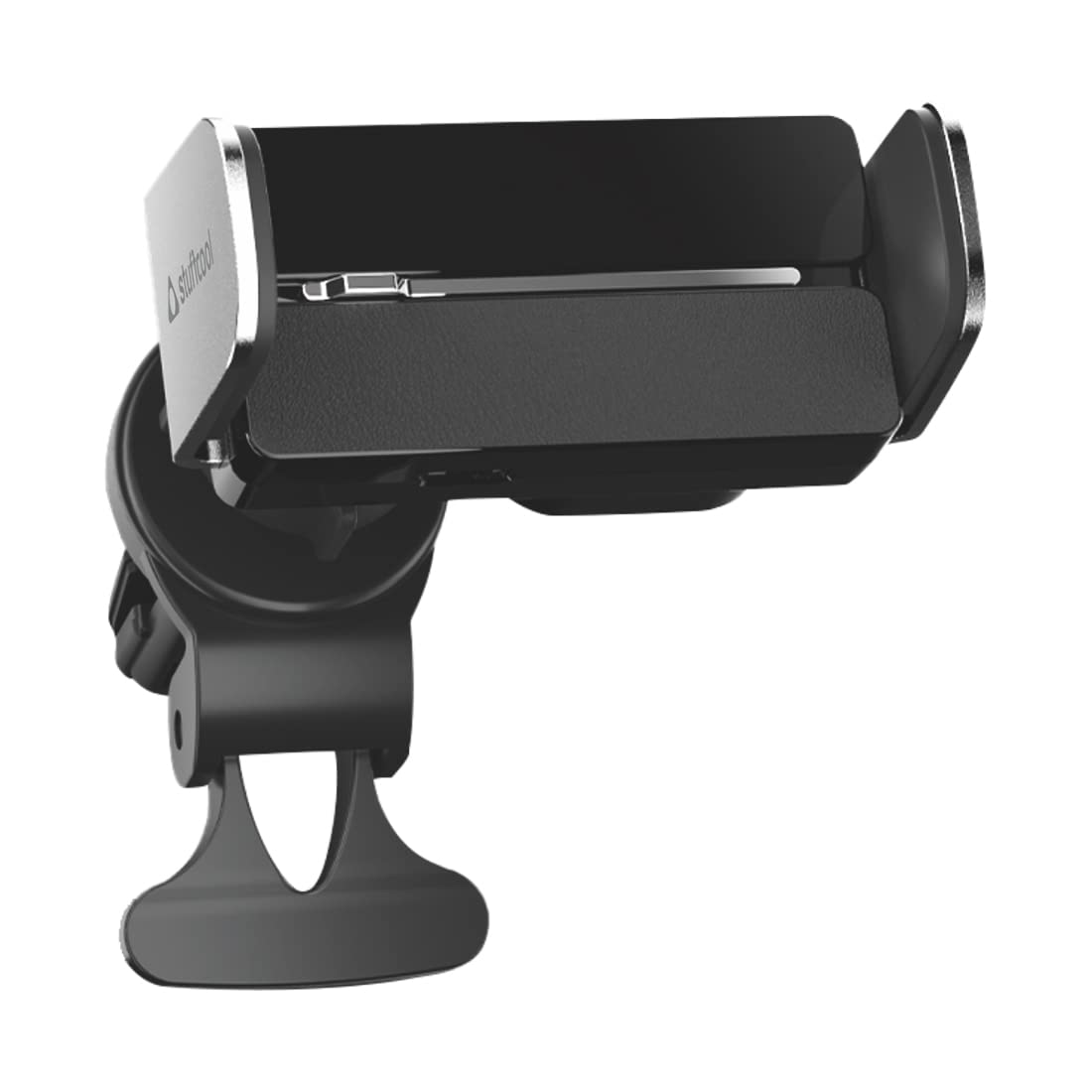 stuffcool Tener Pro Car Mount for Mobile (Intelligent Electric Lock, Black)