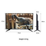 Croma 80 cm (32 Inches) HD Ready LED TV CREL7369