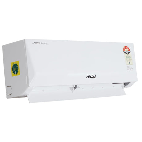 Voltas 1 Ton 5 Star, Inverter Split AC(Copper, 5-in-1 Adjustable Mode, Anti-dust Filter, 2023 Model, 125V Vertis Emerald Marvel, White)