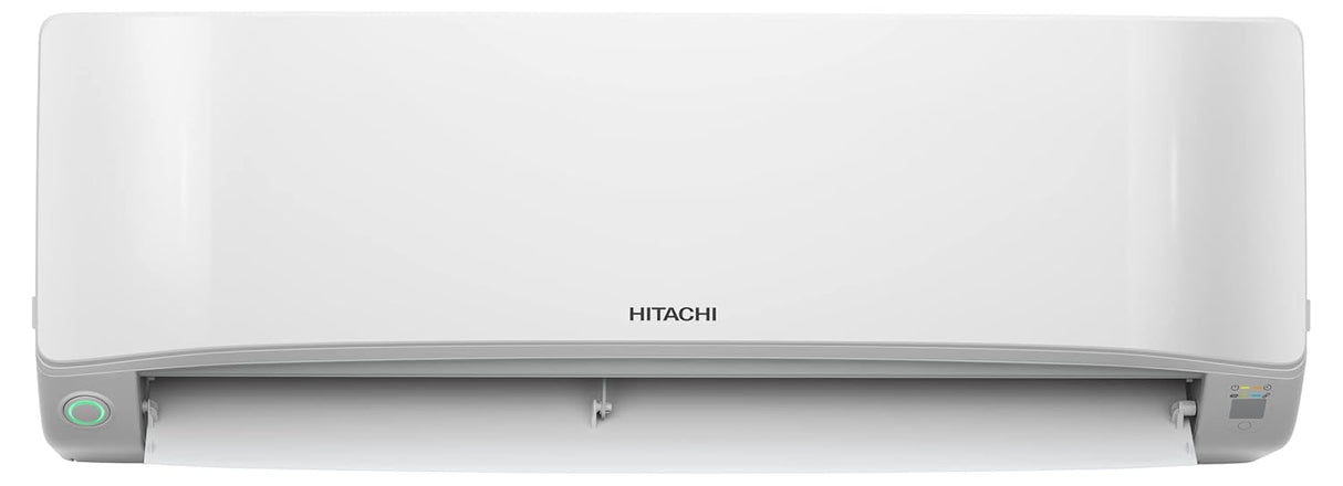 Hitachi 1.8 Ton Class 2 Star Long airthrow Fixed Speed Split AC (100% Copper, Dust Filter, 2023 Model, Senpai 3200FL, R32-RAS.B222PCAIBA, White)