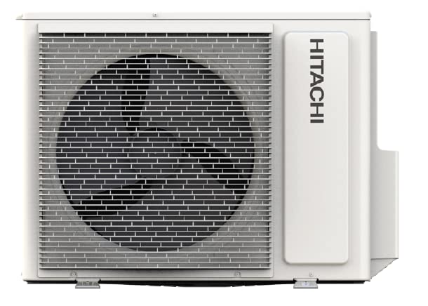 Hitachi 1.8 Ton Class 2 Star Long airthrow Fixed Speed Split AC (100% Copper, Dust Filter, 2023 Model, Senpai 3200FL, R32-RAS.B222PCAIBA, White)