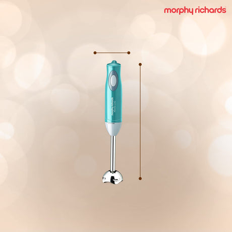 Morphy Richards Plastic Pronto Ultra 300W Hand Blender for Kitchen with Multifunctional Blade & Detachable Shaft, Blue, 300 Watt