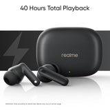 realme Buds T300 with 12.4mm Driver, 30dB ANC, 360 Spatial Audio and 40 hours Playback Bluetooth