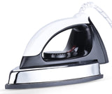 Croma 1000 W Dry Iron with Weilburger Dual Soleplate Coating (CRSHAH701SIRHW, Black)