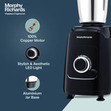 Morphy Richards Grindpro Maxx 4 Jar 1000W Mixer Grinder, Black