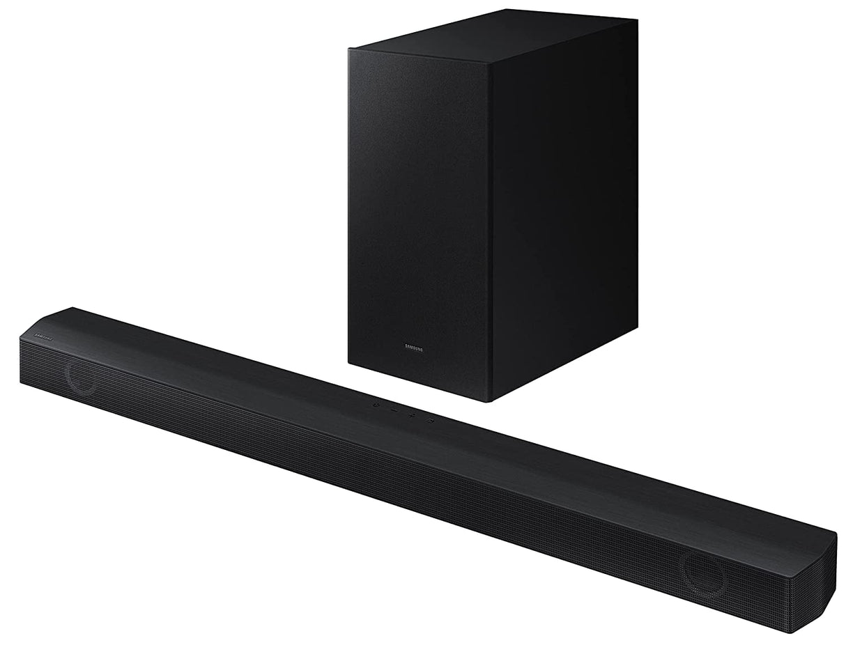 Samsung 410W 2.1ch B550 Soundbar with Wireless Subwoofer and Dolby Audio (HW-B550/XL, Egyptian Black)