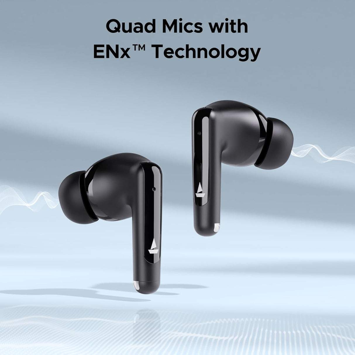 boAt Airdopes Unity ANC TWS in Ear Earbuds with Up to 50 Hours Total Playback, ANC Upto 32 dB, Dual Mics with ENx Tech, IPX5 Rating, IWP Tech and ASAP Charge(Grey) & (Black)