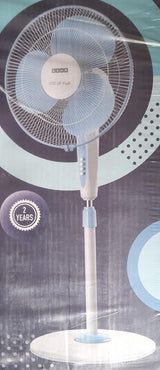 USHA Mist Air Flo 400mm Pedestal Fan (Light Blue), Standard