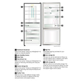 Electrolux 496 Litres 2 Star Frost Free Double Door Refrigerator (RIN Steel)