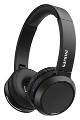 Philips Audio TAH4205XTBK/00 Bluetooth 5.0, Bass Booster, Quick Charging Upto 29H Playtime, 32mm Driver, Compact Folding Design Bluetooth Wireless On Ear Headphones with Mic (Black)