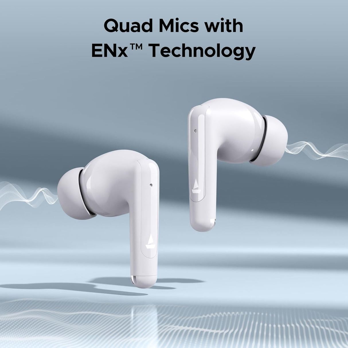 boAt Airdopes Unity ANC TWS in Ear Earbuds with Up to 50 Hours Total Playback, ANC Upto 32 dB, Dual Mics with ENx Tech, IPX5 Rating, IWP Tech and ASAP Charge(Grey) & (Black)