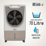 Havells Altima-i 70L Air Cooler for home | Remote Controlled | Everlast Pump | Powerful Air Delivery | Ice Chamber, Low Water Alarm | High Density Honeycomb Pads | Heavy Duty