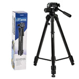 HIFFIN HF-3600 Professional Portable Lightweight Travel Aluminum Camera Tripod with 360 Degree Pan Head for Smartphone SLR DSLR Digital Camera | Carry Bag Included (HF-3600)