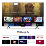 TCL 139 cm (55 inches) 4K Ultra HD Smart QLED Google TV 55C655 (Black)