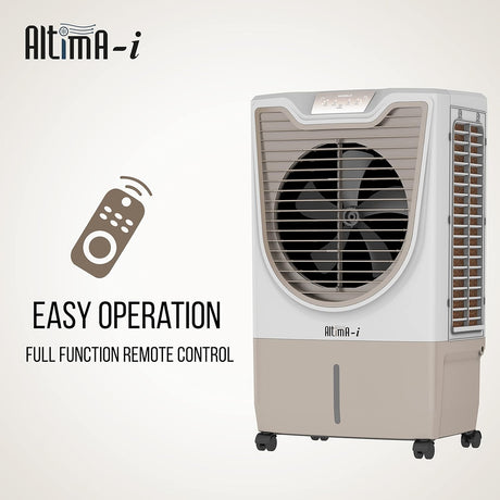 Havells Altima-i 70L Air Cooler for home | Remote Controlled | Everlast Pump | Powerful Air Delivery | Ice Chamber, Low Water Alarm | High Density Honeycomb Pads | Heavy Duty