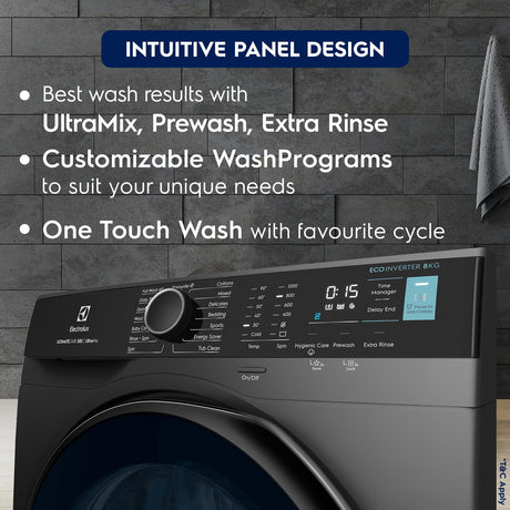 Electrolux 8 kg 5 Star Fully Automatic Front Load Washing Machine