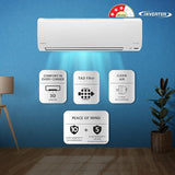 DAIKIN Standard Plus 1.8 Ton 3 Star Inverter Split AC Copper Condenser, Air Purification Filter,