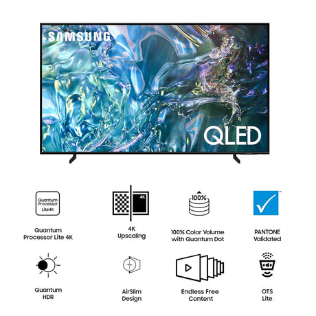 Samsung 6 Series 138 cm (55 inch) QLED 4K Tizen TV with Bezel-less Display7