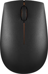 Lenovo 300 Wireless Compact Mouse,1000 DPI Optical sensor, 2.4GHz Wireless Nano USB, 10m range, 3Yr Warranty, 3-button(left,right,scroll) upto 3M left/right clicks, 1Yr battery, Ergonomic